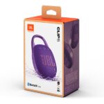 JBL Clip 5 Ultra-Portable Waterproof & Dustproof Bluetooth Speaker (Purple) - Image 4