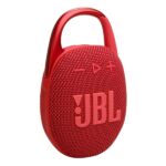 JBL Clip 5 Ultra-Portable Waterproof & Dustproof Bluetooth Speaker (Red)