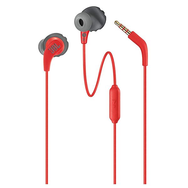 JBL Endurance Run, Sports in Ear Wired Earphones with Mic (Red) JBL Endurance Run, Sports in Ear Wired Earphones with Mic (Red)