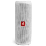 JBL Flip 5 Wireless Portable Bluetooth Speaker, White