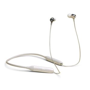 JBL LIVE220BT by Harman Wireless Bluetooth in Ear Neckband Headphones with Mic (White)