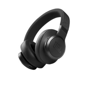 JBL Live 660NC, Smart Adaptive Noise Cancellation Bluetooth Wireless Over Ear Headphones, Black
