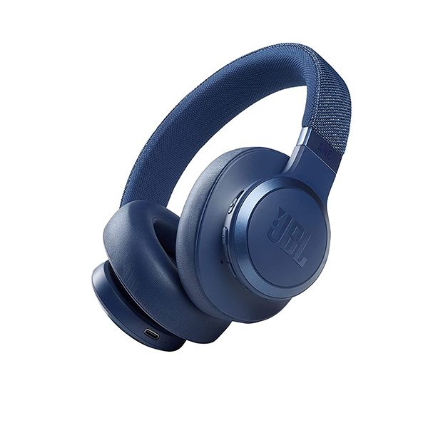 JBL-Live-660NC-2.jpg JBL Live 660NC, Smart Adaptive Noise Cancellation Bluetooth Wireless Over Ear Headphones, Blue - Image 1