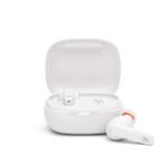 JBL Live Pro+ TWS, Adaptive Noise Cancellation Earbuds with Mic, White