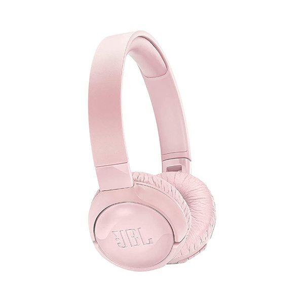 JBL-Tune-600BTNC-pink.jpg JBL Tune 600BTNC by Harman On-Ear Wireless Bluetooth Noise Canceling Headphones, Pink - Image 1