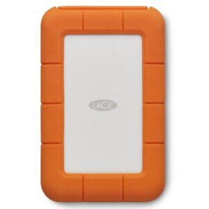 LaCie Rugged USB-C 4TB Portable External Hard Drive USB 3.0 Compatible, Drop Shock Dust Rain Resistant, for Mac & PC Desktop Laptop and 2-Year Data Recovery Services