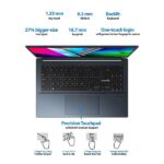 ASUS Vivobook Pro 15 OLED (2021), 15.6" (39.62 cms) FHD OLED, AMD Ryzen 7 5800H, 4GB NVIDIA GeForce RTX 3050 Graphics, Laptop (16GB/1TB SSD/Office 2019/Windows 10/Blue/1.65 Kg), M3500QC-L1262TS + Laptop Bag - Image 4