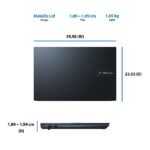 ASUS Vivobook Pro 15 OLED (2021), 15.6" (39.62 cms) FHD OLED, AMD Ryzen 7 5800H, 4GB NVIDIA GeForce RTX 3050 Graphics, Laptop (16GB/1TB SSD/Office 2019/Windows 10/Blue/1.65 Kg), M3500QC-L1262TS + Laptop Bag - Image 2