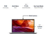 Asus VivoBook 15 Amd Ryzen 3-3250U(4Gb Ram/256Gb Ssd/Windows 10 Home+Ms Off H&S 2019+Mcafee/Integrated Vega 3 Graphics/14.0 Inches Fhd Ips/Fp Reader/1.9 Kg/Transparent Silver/1 Yr.Warranty)M415DA-EK322TS + Laptop Bag - Image 3