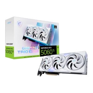 MSI GeForce RTX 5060 Ti 16G GAMING TRIO WHITE Graphics Card