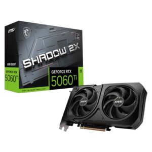 MSI GeForce RTX 5060 Ti 8G SHADOW 2X PLUS Graphics Card