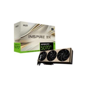 MSI GeForce RTX 5070 Ti Inspire 3X Plus 16GB GDDR7 Graphics Card