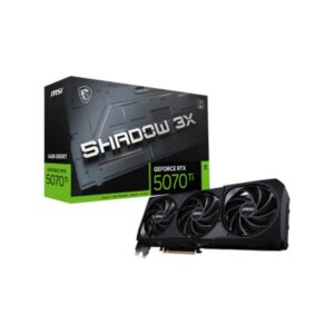 MSI GeForce RTX 5070 Ti Shadow 3X 16GB GDDR7 Graphic Card