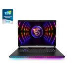 MSI Raider GE78 HX 13VI (RTX 4090, GDDR6 16GB) w/MUX 17 Inch 64GB RAM 2TB NVMe SSD Gaming Laptop