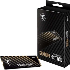 MSI Spatium M470 PRO 500GB NVMe Gen4 SSD