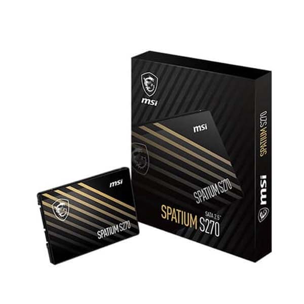 MSI Spatium S270 120GB 2.5 Inch SATA Internal SSD MSI Spatium S270 120GB 2.5 Inch SATA Internal SSD