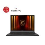 MSI Stealth A16 AI+ AMD Ryzen AI 9 HX 12 Core 370 – (32 GB/2 TB SSD/Windows 11 Home/12 GB Graphics/NVIDIA GeForce RTX 5070 Ti/240 Hz) Stealth A16 AI+ A3XWHG-049IN Gaming Laptop (16 Inch, Core Black, 2.1 Kg)