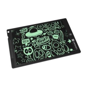 PORTRONICS 12D Ruffpad eWriter Tablet (12 Inch, Black)