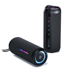 Portronics Breeze 5 25W Portable Wireless Bluetooth Speaker with in Built Mic (Black)