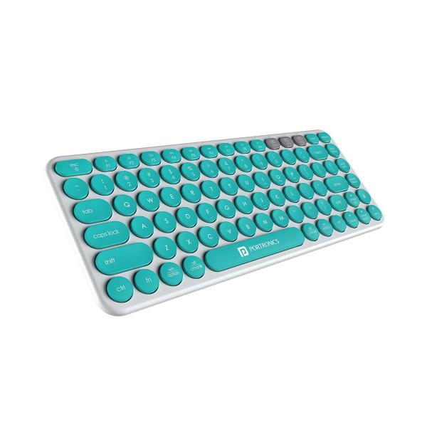 Portronics Bubble 2.0 wireless keyboard (White) Portronics Bubble 2.0 wireless keyboard (White)