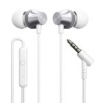 Portronics Conch Beat A in Ear Wired Earphones (White)