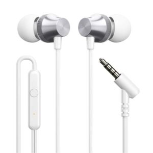 Portronics Conch Beat A in Ear Wired Earphones (White)