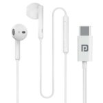 Portronics Conch Theta C in Ear Type C Wired Earphones (White)