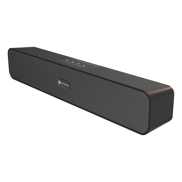 Portronics-Decibel-24-10W-Bluetooth-Soundbar-Speaker-1.jpg Portronics Decibel 24 10W Bluetooth Soundbar Speaker with in Built Mic, HD Sound, Bluetooth 5.3v/USB/TF Card/Aux in, Soundbar for Phone/Laptop/Tablets, Type C Fast Charging (Black) - Image 1