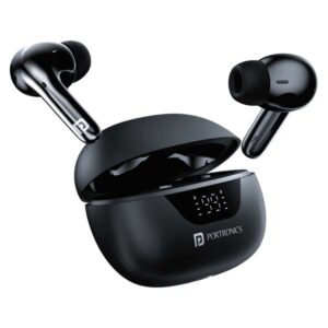 Portronics Harmonics Twins 28 ANC TWS in Ear Earbuds (Black)