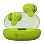 Portronics Harmonics Twins S16 in Ear Wireless TWS Earbuds (Green)
