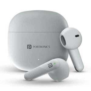 Portronics Harmonics Twins S18 in Ear TWS Earbuds (White)