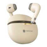 Portronics Harmonics Twins S19 Truly Wireless in Ear Earbuds (Biege)
