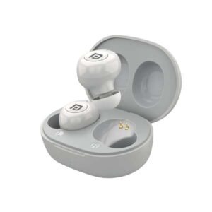 Portronics Harmonics Twins S3 Smart TWS Bluetooth 5.2 Earbuds (White)