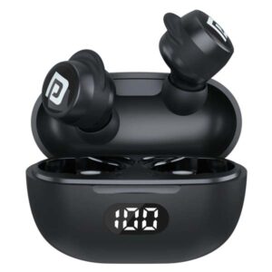 Portronics Harmonics Twins S5 Smart TWS in Earbuds (Black)