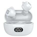 Portronics Harmonics Twins S5 Smart TWS in Earbuds (White)