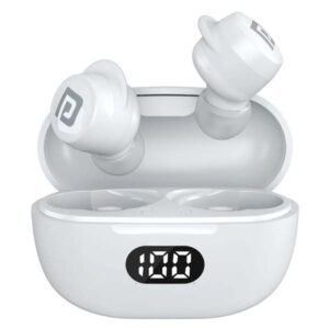 Portronics Harmonics Twins S5 Smart TWS in Earbuds (White)