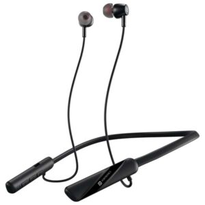 Portronics Harmonics Z10 in Ear Bluetooth Neckband (Black)