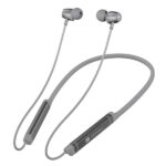 Portronics Harmonics Z9 Wireless Bluetooth in Ear Neckband (Silver)