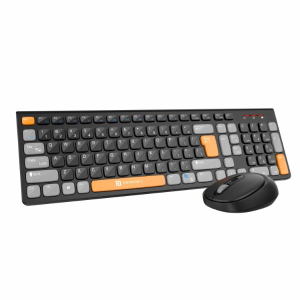 Portronics-Key7-Combo-Wireless-Keyboard-Mouse-Set-with-2.4-GHz-USB-Receiver-10m-Working-Range-12-Shortcut-Keys-Adjustable-DPI-10-Million-Key-Life-Click-Life-for-PC-Laptop-Mac-Black-Orange.jpg Portronics Key7 Combo Wireless Keyboard & Mouse Set with 2.4 GHz USB Receiver, 10m Working Range, 12 Shortcut Keys, Adjustable DPI, 10 Million Key Life & Click Life for PC, Laptop, Mac - Black + Orange - Image 1