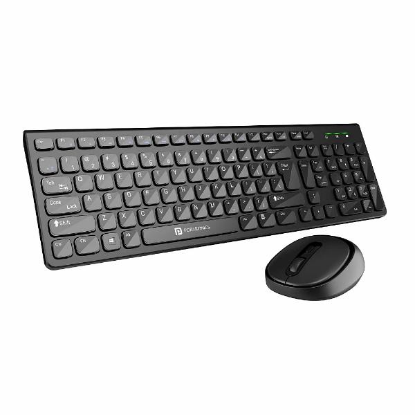 Portronics-Key7-Combo-Wireless-Keyboard-Mouse-Set-with-2.4-GHz-USB-Receiver-10m-Working-Range-12-Shortcut-Keys-Adjustable-DPI-10-Million-Key-Life-Click-Life-for-PC-Laptop-Mac-Black.jpg Portronics Key7 Combo Wireless Keyboard & Mouse Set with 2.4 GHz USB Receiver, 10m Working Range, 12 Shortcut Keys, Adjustable DPI, 10 Million Key Life & Click Life for PC, Laptop, Mac - Black - Image 1