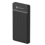 Portronics Luxcell B12 10,000mAh Ultra Slim Power Bank (Black)