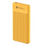 Portronics Luxcell B12 10,000mAh Ultra Slim Power Bank (Yellow)