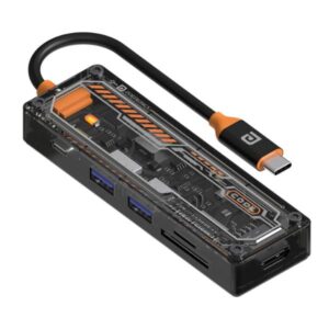 Portronics MPort View Two 6-in-1 USB Type-C Hub