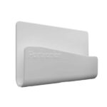Portronics Modesk 101 Wall Mount Mobile Holder with Adhesive Strips (White)