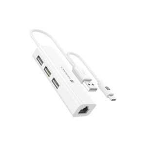 Portronics Mport 60 USB C to Ethernet Adapter