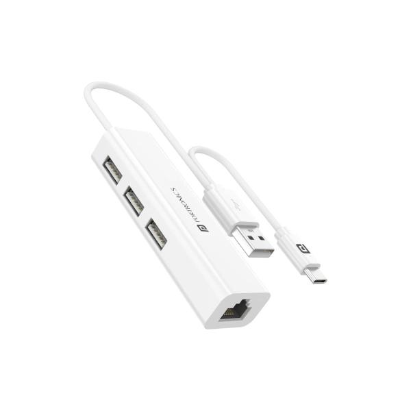 Portronics Mport 60 USB C to Ethernet Adapter Portronics Mport 60 USB C to Ethernet Adapter