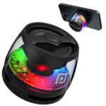 Portronics Nadya 6W Magnetic Bluetooth Speaker with MagSafe Mobile Stand (Black)