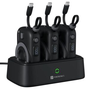 Portronics Power Shutter Home 15W 10000mAh (Black)