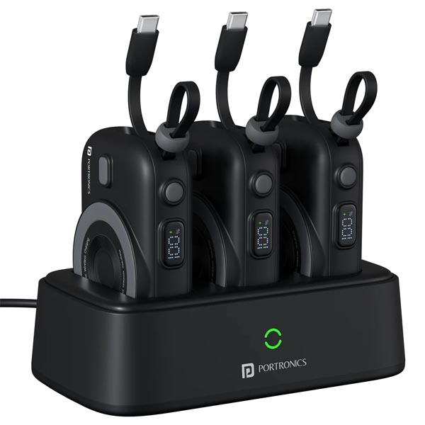 Portronics Power Shutter Home 15W 10000mAh (Black) Portronics Power Shutter Home 15W 10000mAh (Black)