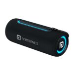 Portronics Resound 2 15W HD Sound Portable Wireless Bluetooth Speaker, in-Built Mic, RGB Lights, TWS Connectivity, Bluetooth v5.3, IPX5 Water Resistant, Type C Charging Port (Black)